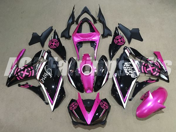 

новый впрыск abs обтекатель комплект для yamaha r3 r25 2014 2015 2016 14 15 16 обтекатель кузов комплект кузова на заказ розовый черный