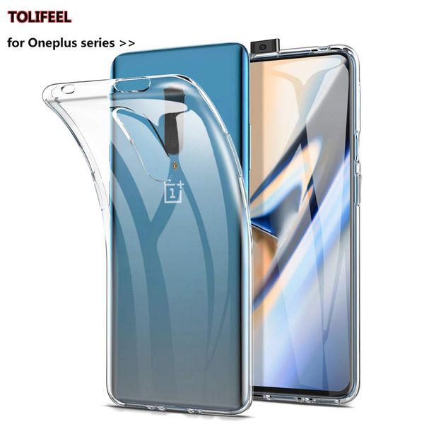 

ТПУ Силиконовый Чехол Для Oneplus 7 Pro 6T 6 5T 3 3T Прозрачный Прозрачный Задняя Крышка Тел