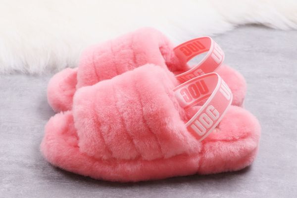 

2019 the ashion trend single product velvet sandals slippers design switch in casual slippers and comfortable 36-41, Black