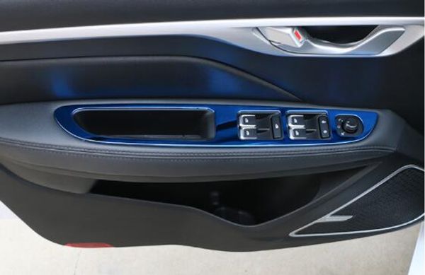 

подходит для 18 geely new yuanjing стекла переключатель патчи внутренняя отделка и установка подъема панели из нержавеющей стали пайетки
