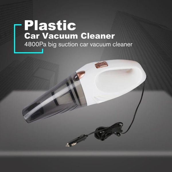 

4800pa handheld 12v 120w strong suction vacuum cleaner for car wet & dry use