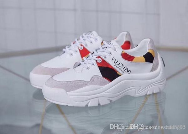 

white women's leather shoes men's and women's casual shoes black gold red fashion comfortable flat shoes size 35-46 0288