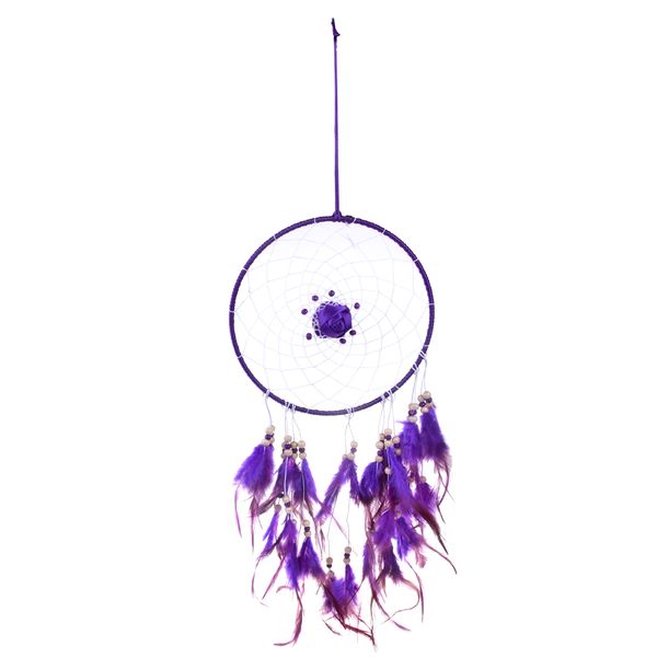 

dreamy purple rose dream catcher feather fancy style dreamcatcher kids room