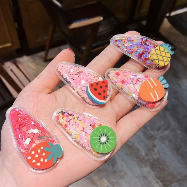 

мультфильм животных фрукты волос младенца смычков clips лучший стиль волос с hairclip для укладки волос инструменты и принадлежности sweet07, Black;brown