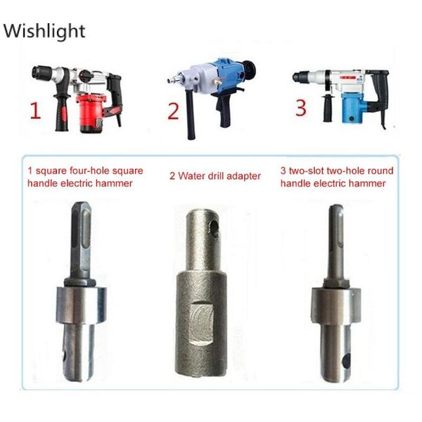 

drill adapter bit sds square auger drill head for gasoline arbor earth electric hammer and water borer