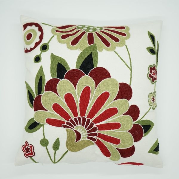 

simple home pillow, nap, embroidered pillow living room decoration customizable sofa bed cushion coverwithout pillow core