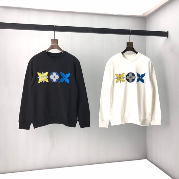 

2020ss spring and summer new high grade cotton printing short sleeve round neck panel t-shirt size: -l-xl-xxl-xxxl color: black white 063, White;black