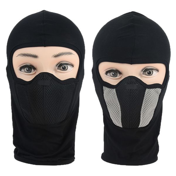 

1pc cotton lycra elastic riding windproof warm full face mask helmet balaclava motorcycle biker outdoor sports mask ninja