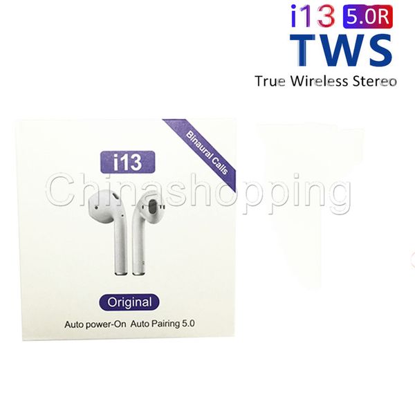 

I13 tw mini bluetooth wirele earphone earbud with charging box touch control wirele charger head et android for mart mobile phone