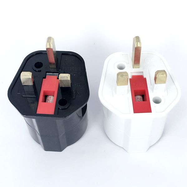 

eu euro 2 pin to uk 3 pin plug ac universal adapter travel converter european