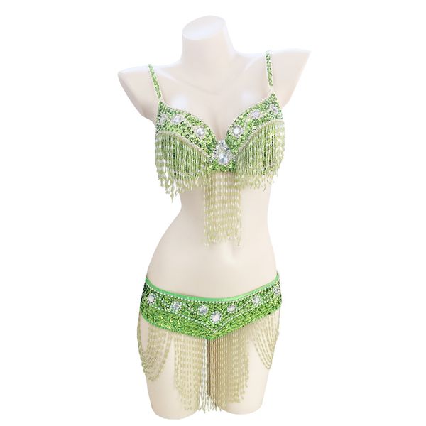 

горячая продажа женщин в belly dance set костюм танец живота одежда sexy night танец живота carnival tops цепи bra пояса, Black;red