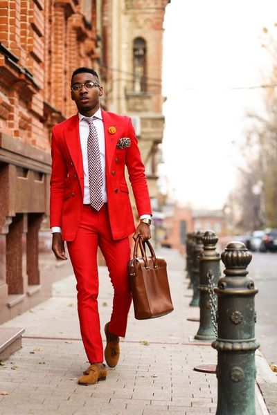 

red skinny summer mens dinner party prom suit (jacket+pant+tie) groom tuxedos groomsmen wedding blazer suits for men stylish, White;black