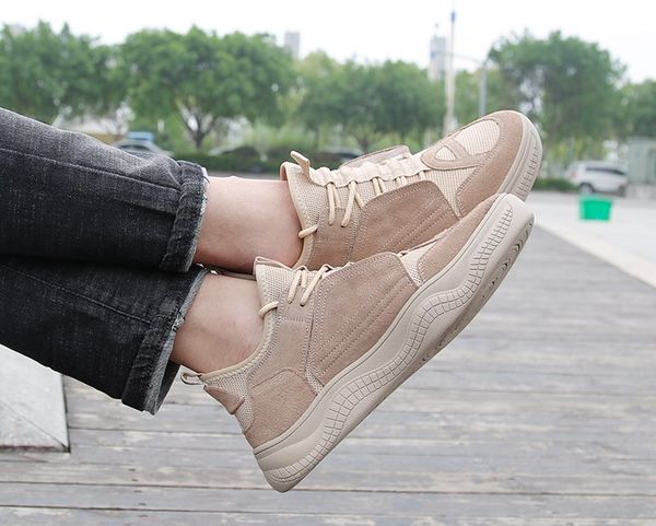 

новое поступление моды для мужчин повседневная обувь роскошные дизайнерские кроссовки обувь высшего качества из натуральной кожи кроссовки 3, Black