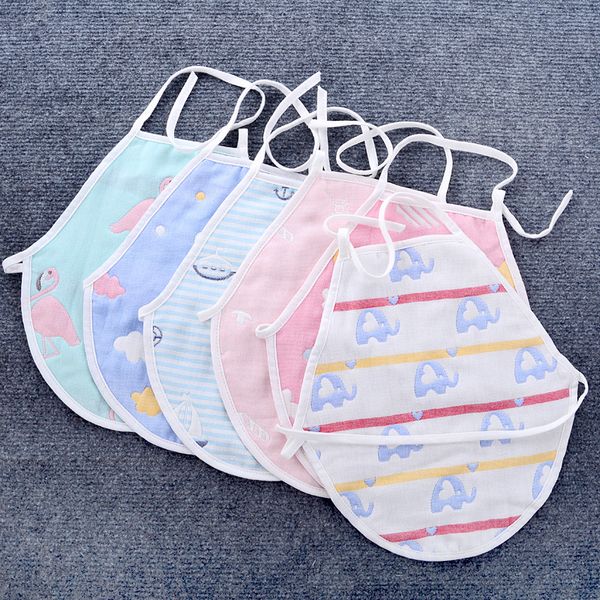 

class cotton six layers of gauze baby apron newborn warm legs apron maternal and child supplies wholesale