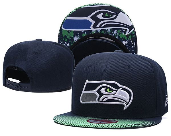 

2019 Seahawks Snapback Hat с козырьком с градиентом Классический вышитый логотип команды Кос
