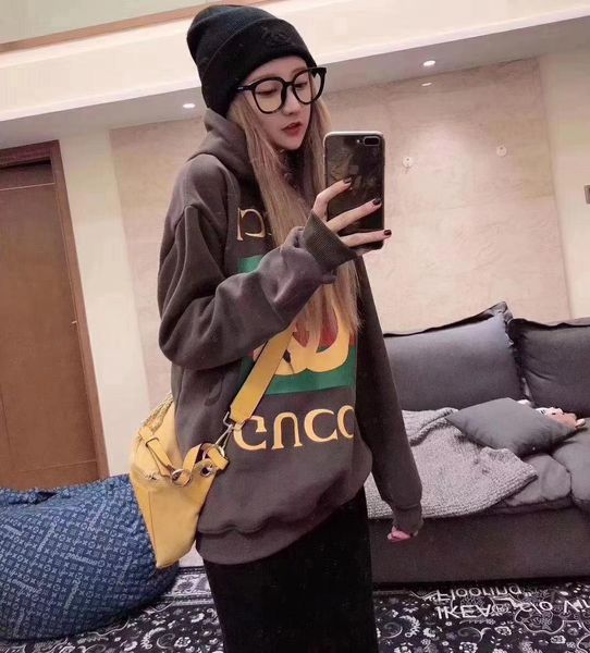 

fleece and thick hoodie with matching color and monogram printing hoodie, comfortable and fashionable on the outside, not afraid of cold in, Black