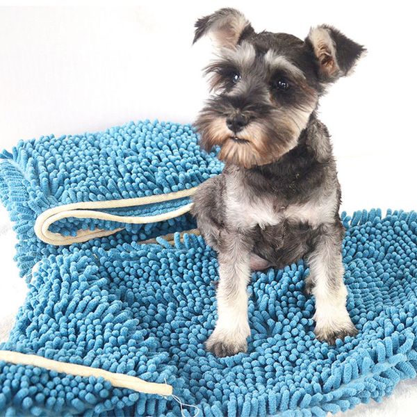 

чистка домашних животных сушки полотенце ультра-абсорбент ванна продукты для собак кошка щенок животных мягкая тряпка коврик 33 * 80 см окру