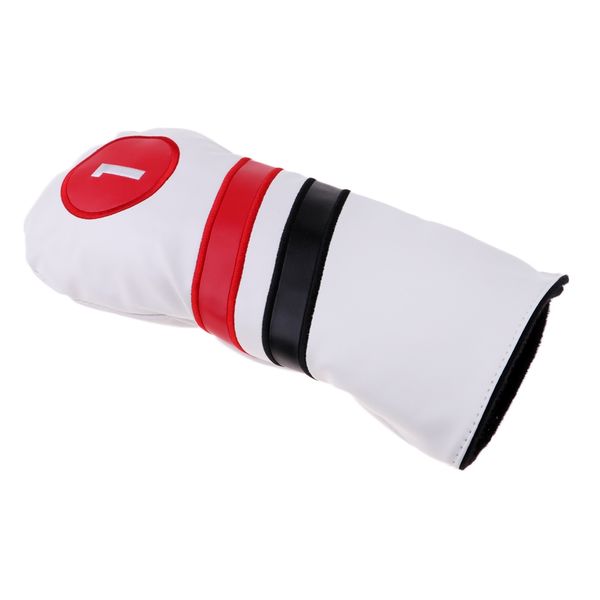 

водонепроницаемый pu golf head covers # 1 driver # 3 # 5 фарватер вудс клуб headcovers бассейн аксессуары