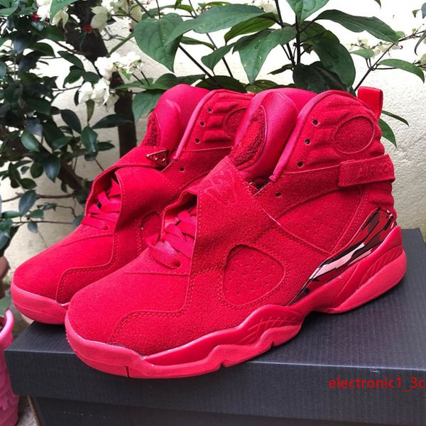 

2019 new valentine s day red 8 vii 8s men basketball shoes aqua chrome countdown pack mens outdoor sports sneakers 40-47
