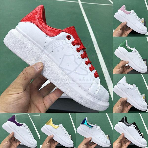 

Mqueen 2019 Retro Golden Laser Blue Black Velvet Heelback Fashion Luxury Designer Womens Casual Shoes Mens Trainers Sneakers Size 36-44