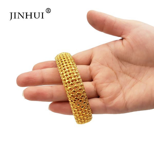 

цзинь хуэй новая мода золотой цвет свадебные браслеты для женщин невеста может открыть браслеты эфиопский / франция / африканский / дубай юв, Black