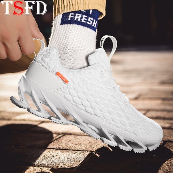 

low sneakers men mesh white sneakers blade shoes sport breathable mens running shoes comfortable men's sports shoe new v10