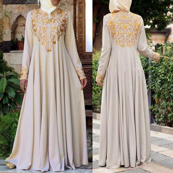 

платье дамы мусульманином с длинным рукавом печати vintage этническое платье robe vestidos де фиеста-де-ночь vestidos ропа mujer шеин вадим, Black;pink