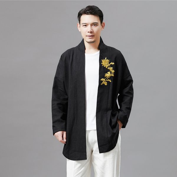 

national chinese costume shanghai story long sleeve tang suit traditional ethnic clothing mandarin collar jacket, Red
