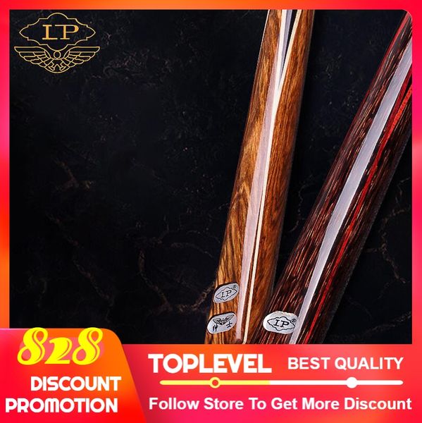 

lp gentleman 3/4 piece snooker cue billiard cue stick with case and extension ash shaft snooker 9.8mm tip handmade stick