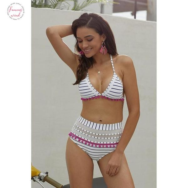 

swimming suit for women popular bikini new tassel women swimsuit high waist split bikini swimsuit micro bikini, White;black