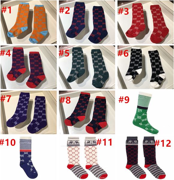 

baby socks kids socks 2020 new girls cotton monogrammed stockings children fashion all-match warm christmas socks gift, Pink;yellow