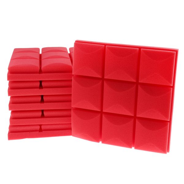 

6 pcs acoustic foam panel audio equipment musical instrument parts for recording studio home theater ktv