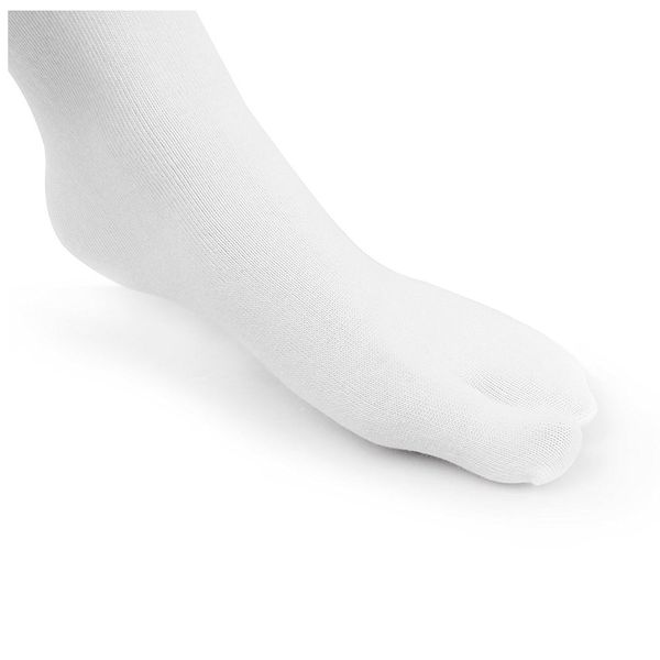 

1 пара tabi носки сабо носки 2-toe eu35-44 для мужчин / женщин, Black;white