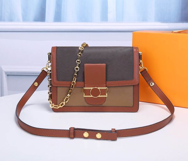 

new fashion luxury designer ladies handbags messenger bags shoulder leather handbags leather canvas combination retro handbag