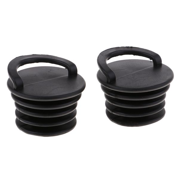 

2 pieces rubber kayak scupper plug kits water proof canoe scupper sers replacement accessories