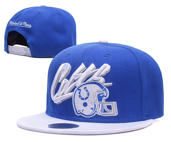 

Оптовая 2019 Высокое качество Кольтс Snapback Шляпы Gorras Вышитый логотип команды Фанатс