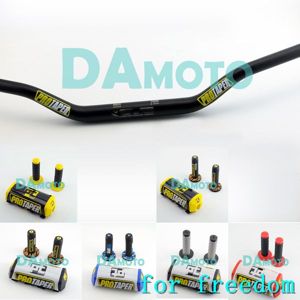 

the 28.5mm profession bicycle handlebar for pit bike with motorcycle handle and handlebar pack and metal soft pack