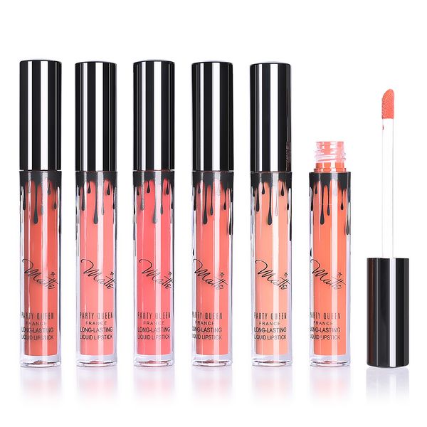 Acheter Party Queen Longue Durée Confortable Ultra Matte Rouge à Lèvres Liquide Maquillage Moist Sans Transfert Lisse Intense Brillant à Lèvres