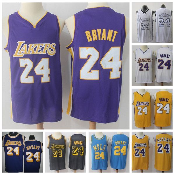 blue and white lakers jersey