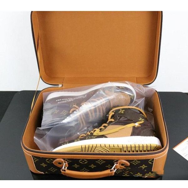 

с box) 2020 новое поступление off 1 1s мужские ботинки баскетбола три ограниченные моды кроссовки тренеры спортивной обуви белый размер 7-12, Black