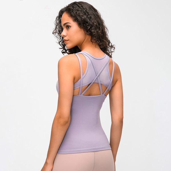 

plain racerback yoga sport vest women slim beauty back fitness athletic tank soft nylon gym sleeveless shirts, White;red
