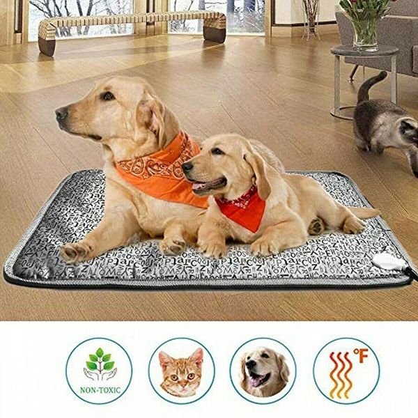 

heated pet dog house warm waterproof electric heating pad bed portable for outdoor sno88