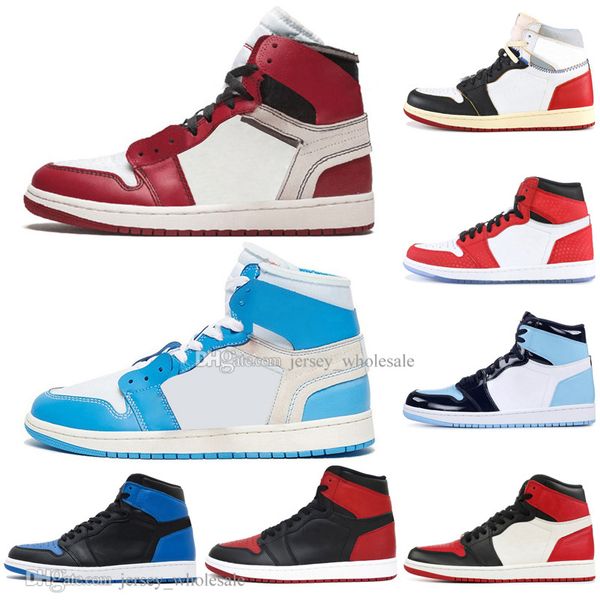 

with box drop shipping 1 banned bred toe spider-man unc 1s 3 mens basketball shoes homage to home royal blue men sport designer sneakers