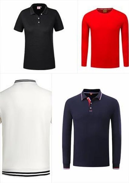 

classic men polo silk fiber short sleeve uniform t-shirt or women long shirt wdse-137, Black