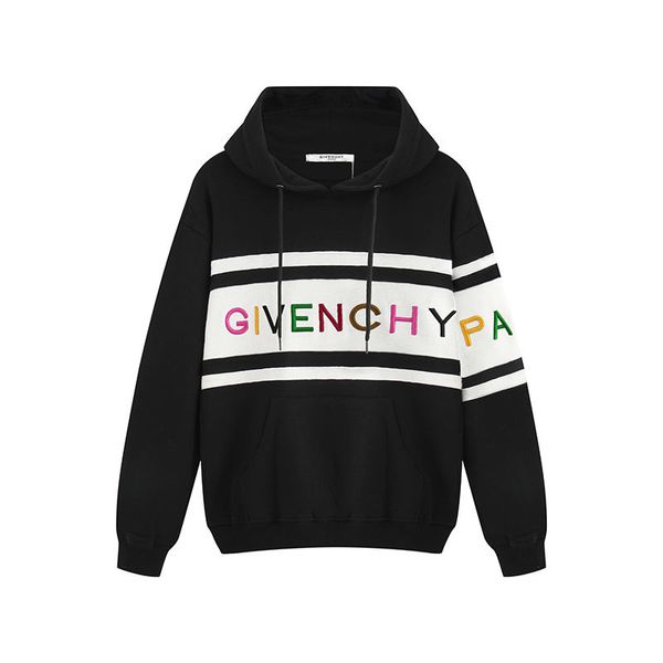 

men hoodie designer new apparel luxury fashion casual simple women men black hoodie with hat brand cool autumn winter hooie, White;black