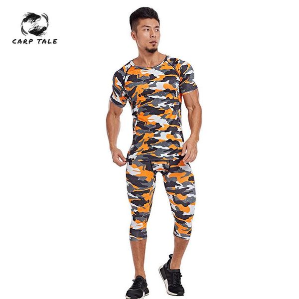 

summer shorts casual men's jacket slim sports men's suit set 2019 casual short sleeve + fashion shorts 2 piece set, Gray