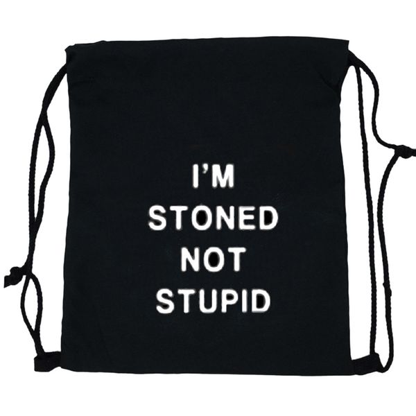 

sleeper #5001 new fahion letter print s 3d printing bags drawstring bags for women lady girl empate bolso ing
