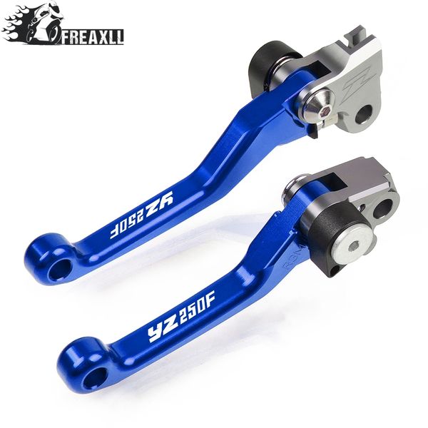 

yz250f motocross cnc aluminum dirt bike pit bike pivot handle lever brake clutch levers for yamaha yz250f yz 250f 2008