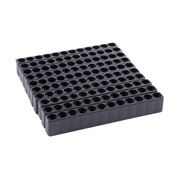 

promotion--10pcs 12-hole screwdriver bit holder box block black for six angle 6.35mm handle