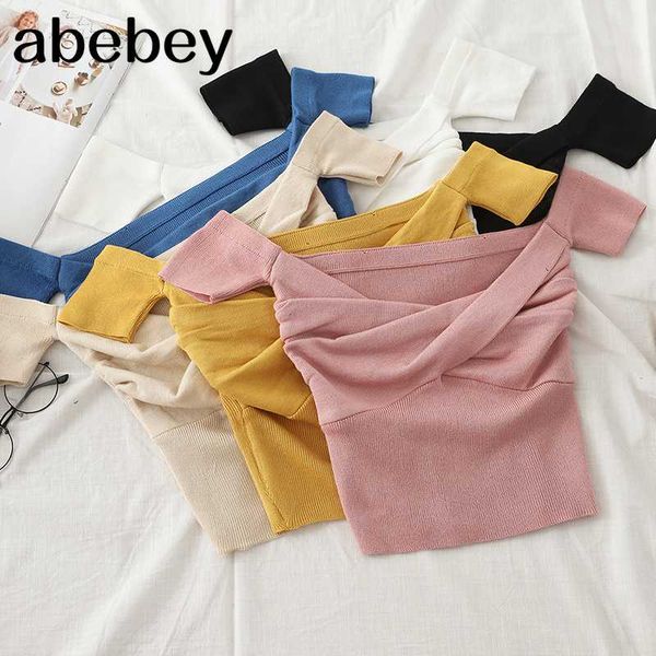 

women's sweaters off shoulder sweater women solid pleated crop small size highstreet 2021 summer for, White;black
